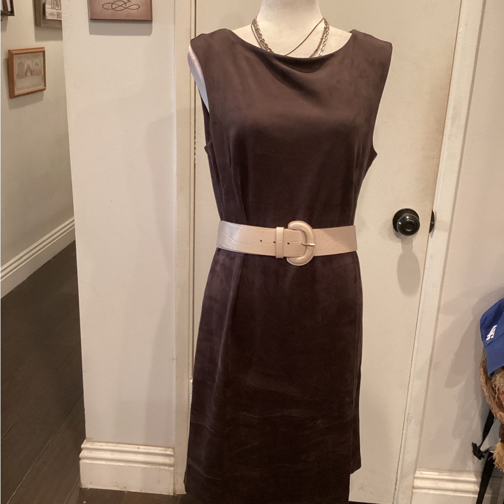 Banana Republic Dark Brown Midi Dress
